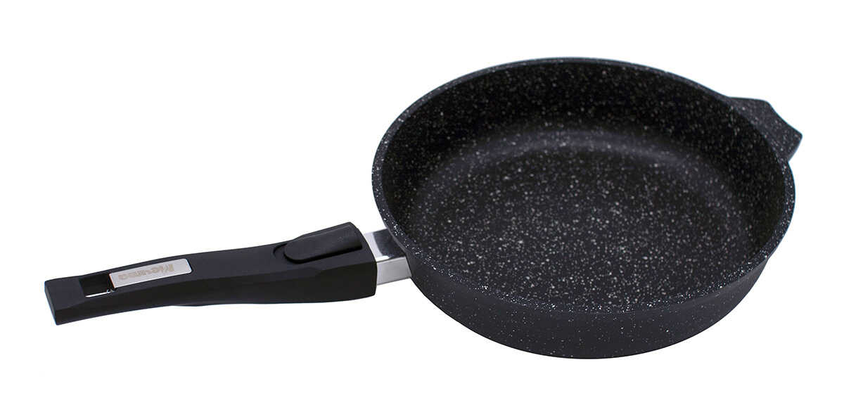 Сковорода 26см Мечта Гранит black Induction Pro съемная ручка 