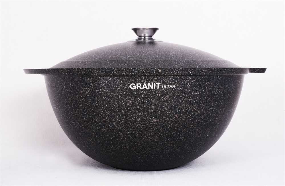 Казан 9,0л для плова Kukmara Granit ultra (original) Казан 9,0л для плова Kukmara Granit ultra (original)