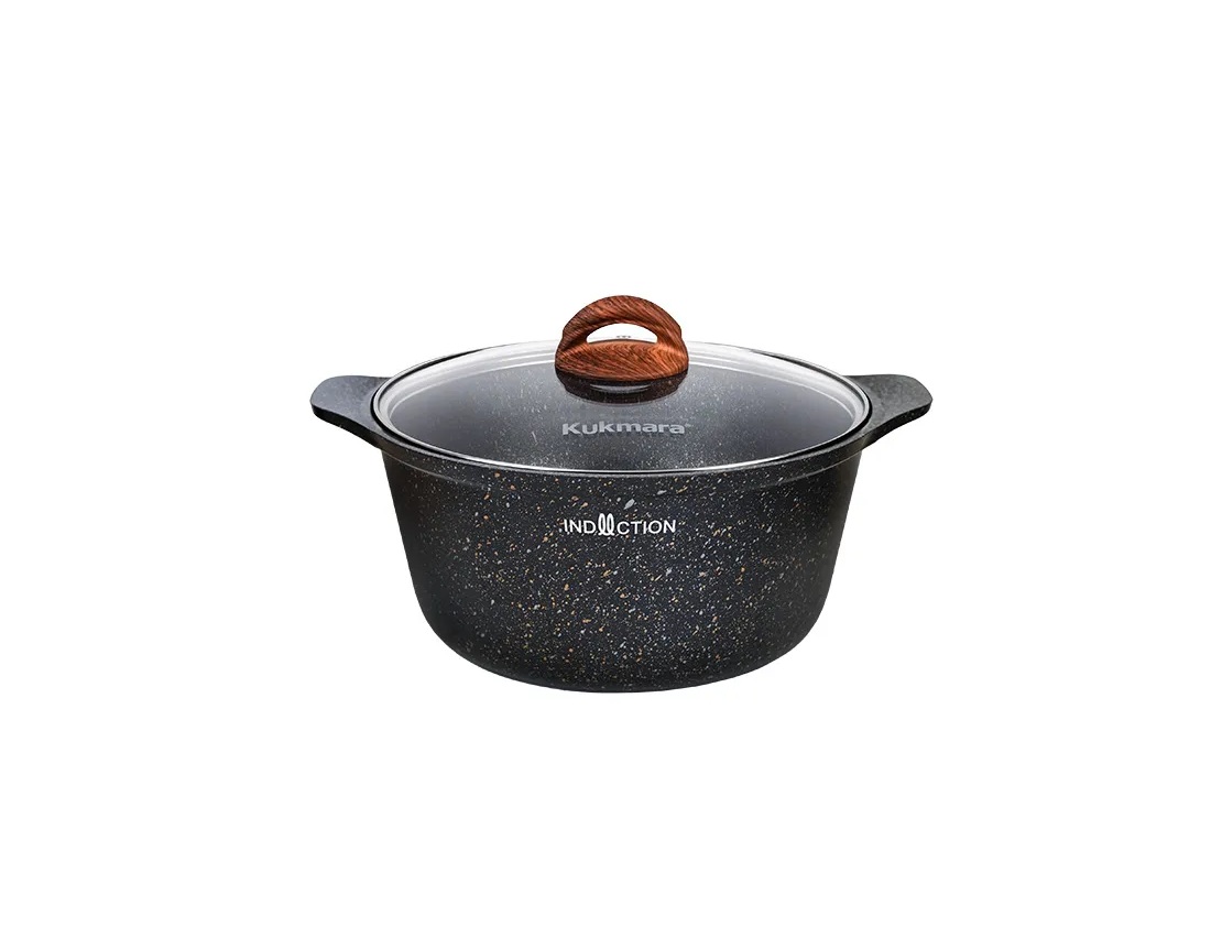 Кастрюля 2,0л Kukmara Granit Ultra Induction original с крышкой Кастрюля 2,0л Kukmara Granit Ultra Induction original с крышкой