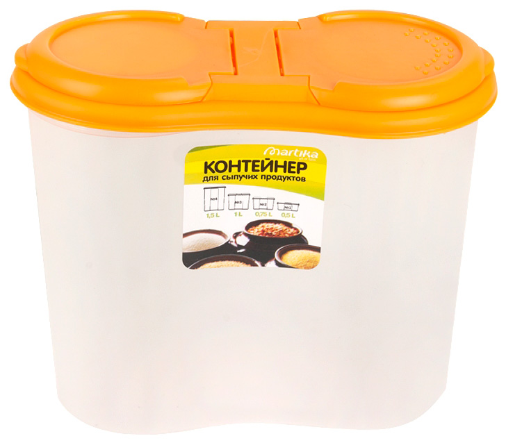 Банка для сыпучих продуктов 1л №3 