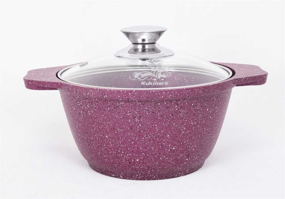 Кастрюля 1,0л Kukmara Trendy style Mystery крышка стекло АП к11tsm